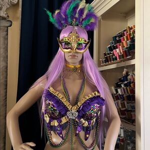 Mardi Gras Bralette
